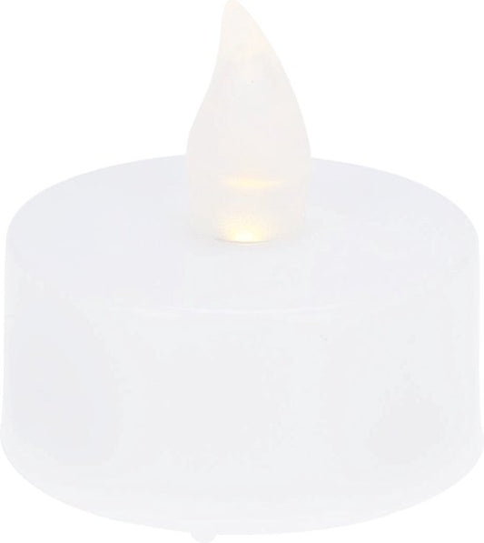 Homestyle Teelichter - Inklusive 2032 Batterie - Dekoration - Weiß 15 Stück Led