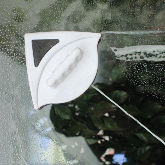 TibaGoods Magnetischer Fensterwischer für Doppelverglasung - Fensterreiniger - Magnetischer Fensterwischer