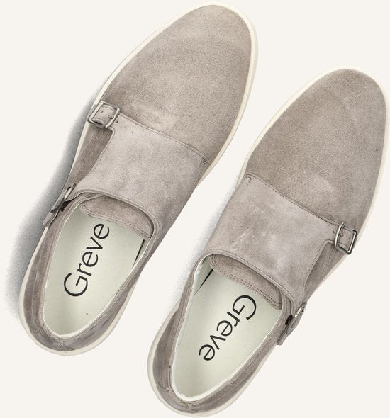 Greve Wave Sneakers - Wildleder - Männer - Taupe - Größe 46