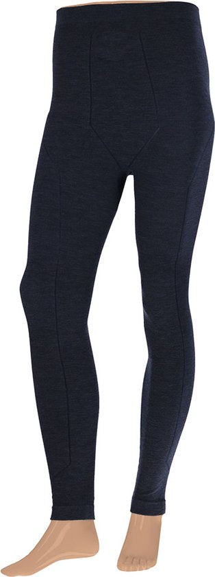 Xtreme Thermo Tights Men - Merinowolle - Navy Melange - Größe M