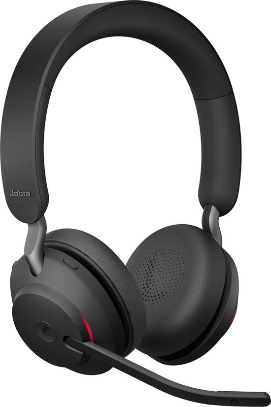 Jabra Evolve2 65 – MS Stereo-Bluetooth-Headset – USB-C – Microsoft Teams-zertifiziert – Schwarz
