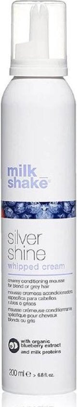 Milk Shake – Schaum-Conditioner „Silver Shine“ für blondes und graues Haar (200 ml)