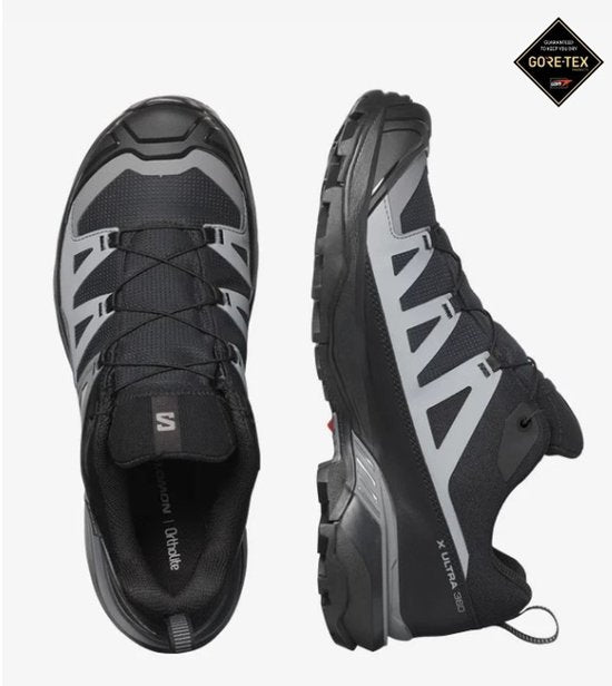 Salomon X ULTRA 360 GTX – GORE-TEX – Herren-Wanderschuhe Schwarz 474532, Größe: EU 43 1/3, UK 9