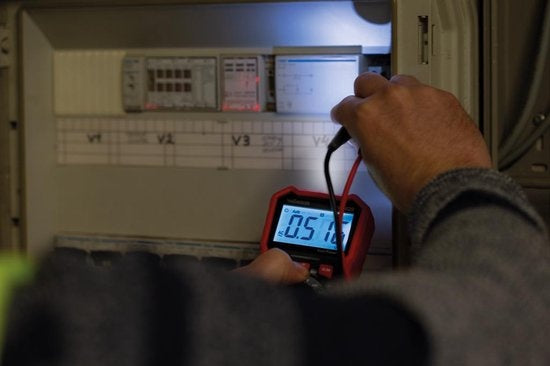 Velleman Universal Robustes Echt-Effektivwert-Digitalmultimeter - Kat Iii - 600 V - 8 Funktionen