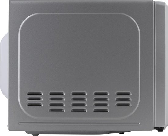 Inventum MN205SZ Solo Mikrowelle – 20 l – 700 W – Auftaufunktion – Silber