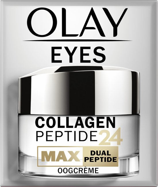 Olay Kollagenpeptid 24 Max – Augencreme – Mit Kollagenpeptid und Niacinamid – Parfümfrei – 15 ml