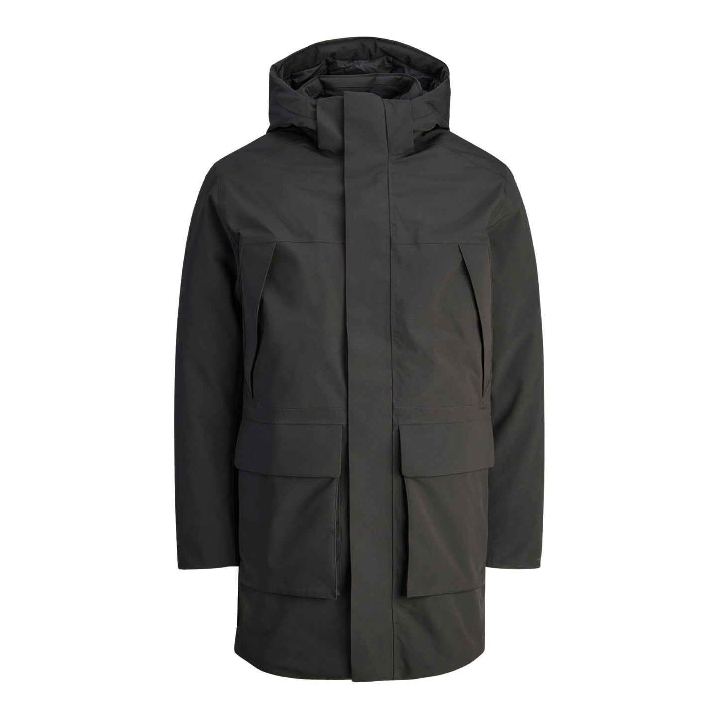 Jack & Jones Planet Parka – Herren – Moonbeam – Größe M