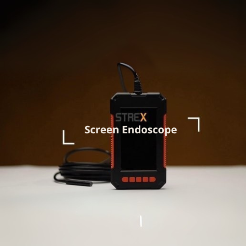 Strex - Inspektionskamera/ Endoskop - 10m Kabel - wasserdicht - LED-Beleuchtung - Schwarz