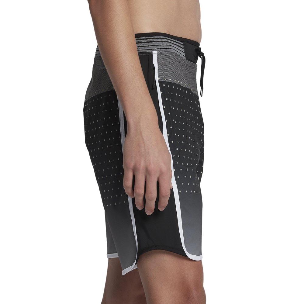 Hurley - XS - Phantom Hyperweave Motion Reef Badeshorts - Schwarz