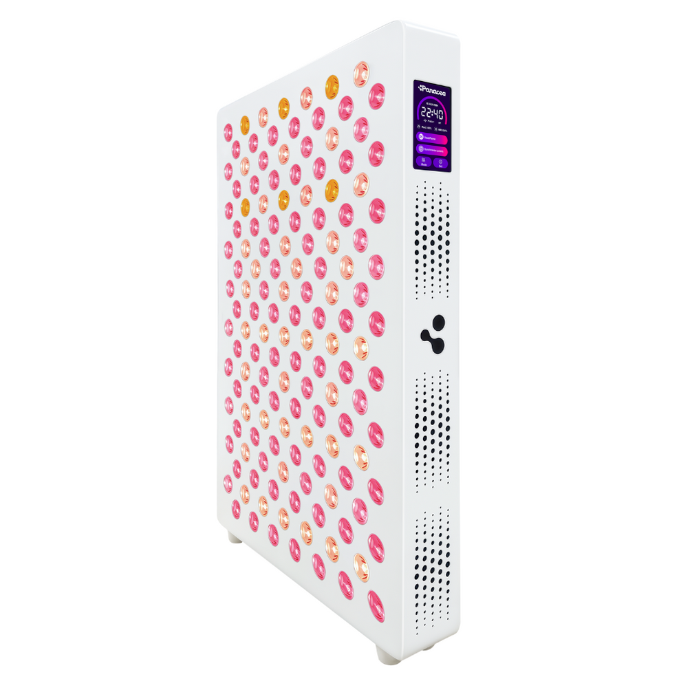 Panacea ATP Pro 700 Rot- und Infrarot-Lichttherapie-Panel - Professional - 50 x 33 x 6 cm - Weiß