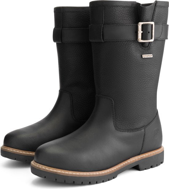 Travelin' Finnmark - Wasserdichter Damenstiefel - Wollgefüttert - Schwarz - Größe 40