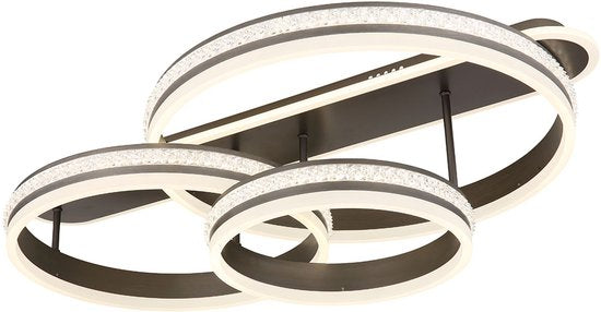 Globo – Deckenleuchte – Grouni – Nickel – Metall – Deckenleuchte – LED – 67314-75
