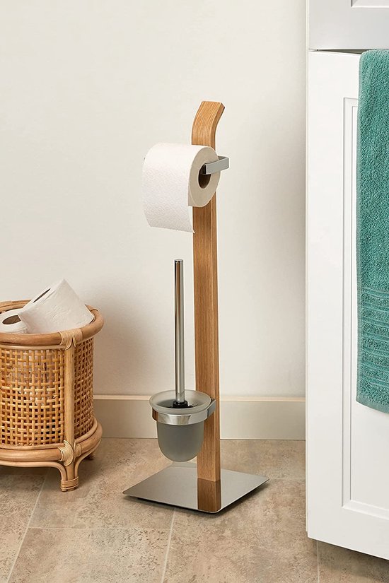 Stand-WC-Set Samona Nature, Toilettenbürstenhalter
