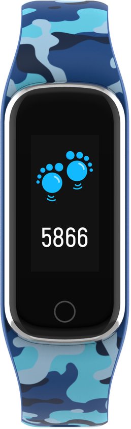 Denver Bfk-312c Activity-Armband Blau Einheitsgröße / EU-Stecker 220V