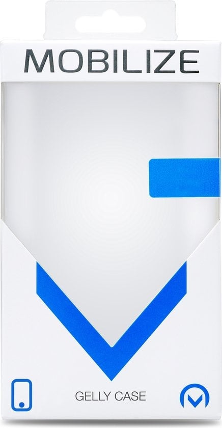 Mobilize Case passend für Samsung Galaxy A22 5G Phone Case Flexible TPU | Mobilize Rubber Gelly Backcover | Galaxy A22 5G Case | Back Cover - Matt Black | Black