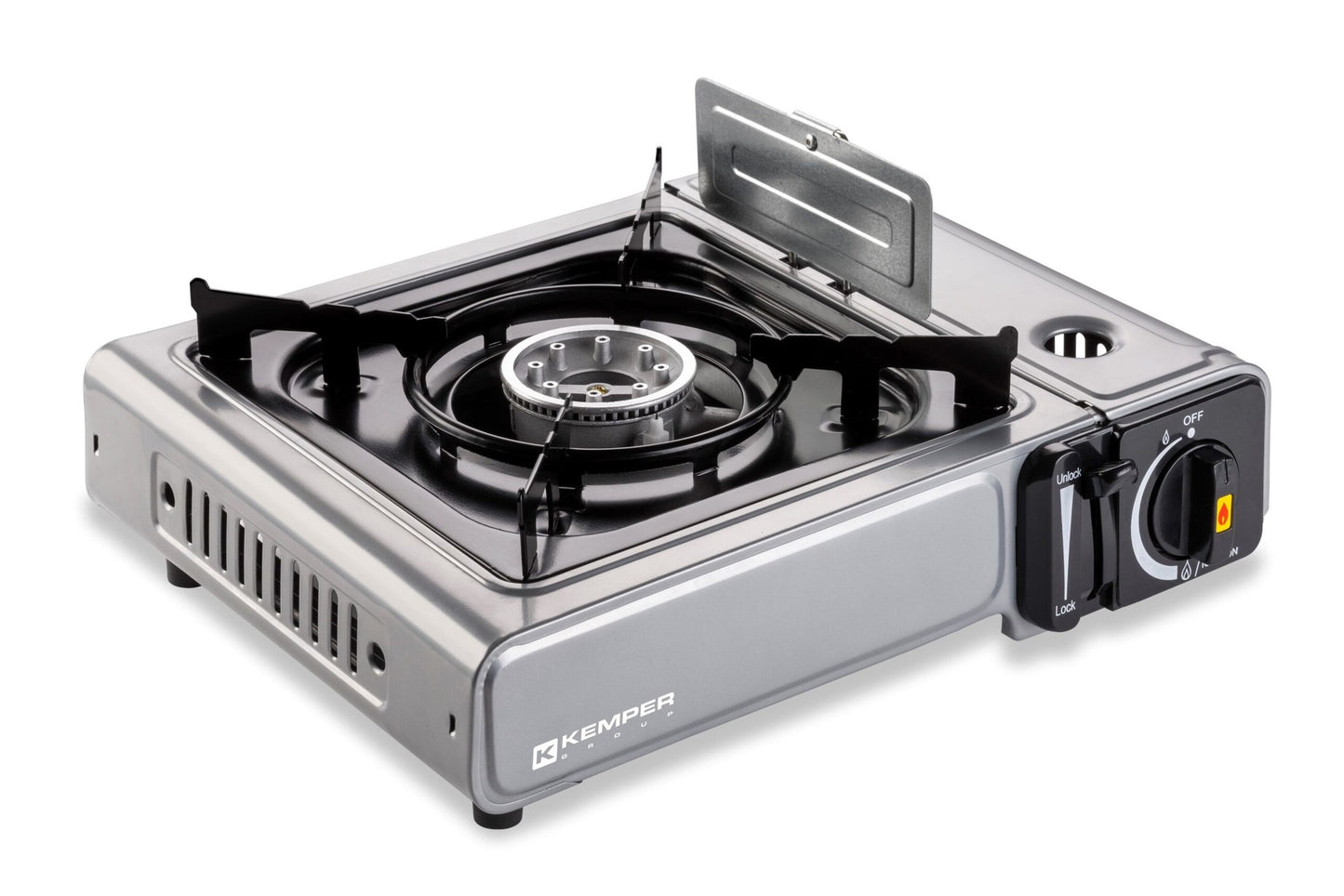 Kemper tragbarer Gasherd Smart - Gasgrill - 2200W - 33x29x8 cm