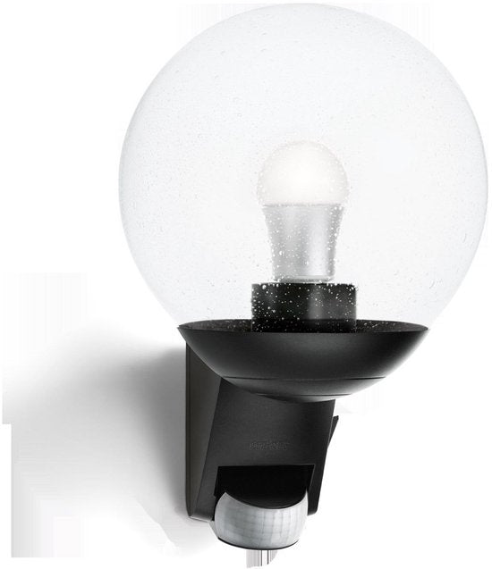 Steinel Außenleuchte mit Bewegungsmelder L858S – E27-Fassung – max. 60 W – schwarz