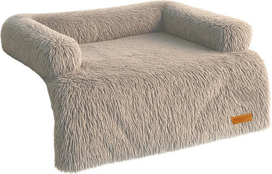 By Cee Cee Original Hundedeckenbank - Hundedeckenbank - Hundekorb - Premium - komplett mit Reißverschluss - Mocha - 102x90 - Größe L