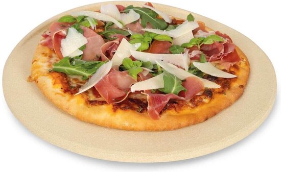 Boska Pizzastein Deluxe - für Backofen & BBQ - Krustenpizza - Ø 29,5 cm - BBQ Zubehör