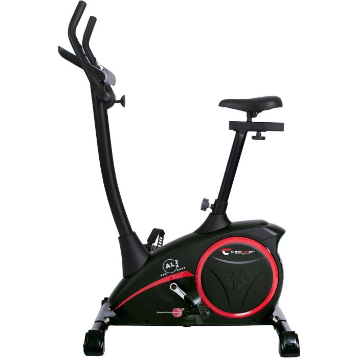 Christopeit AL2 II Heimtrainer – Ergometer – 24 Widerstandsstufen – 10 Programme – Tablet-Halterung – Schwarz