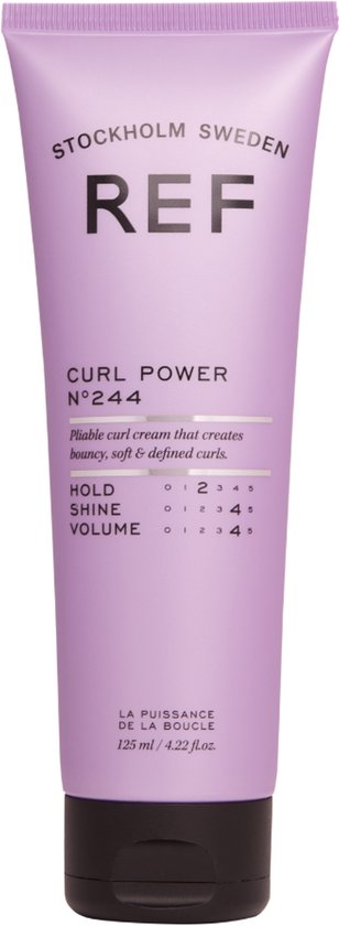 REF Stockholm – Curl Power – 125 ml – Lockencreme – Locken – Lockenstyling – Lockenpflegeprodukt – Leave-in – NEUES DESIGN!