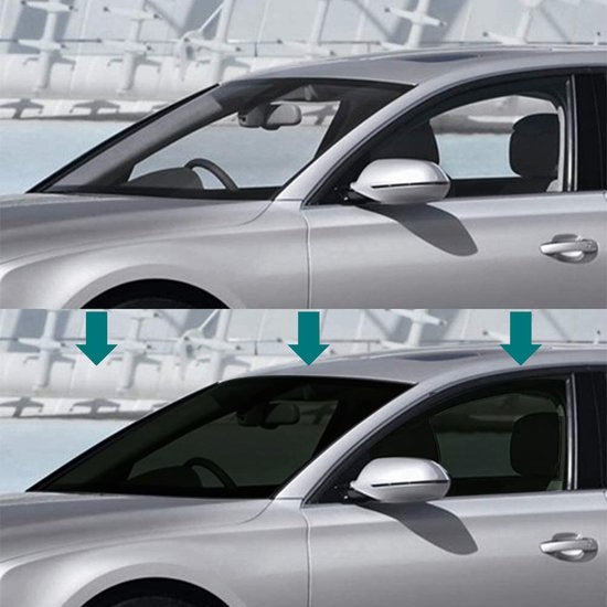 Homewell Autoscheibenfolie HR++ 75x300 - Tönungsfolie | Sonnenschutz Autofolie - Verdunkelung 10%