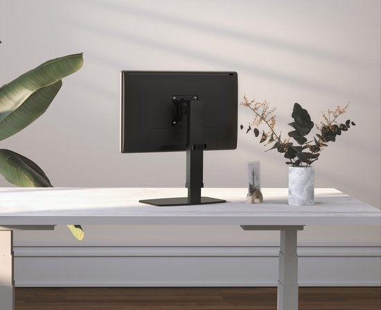 Höhenverstellbarer Monitorständer - Monitor schwenkbar neigbar drehbar
