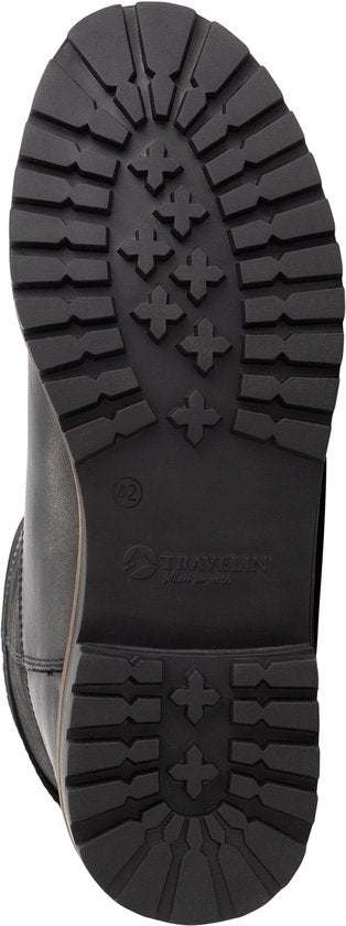 Travelin' Vrangen Herren – Outdoor-Stiefel – Mit Wolle gefüttert – Schwarz