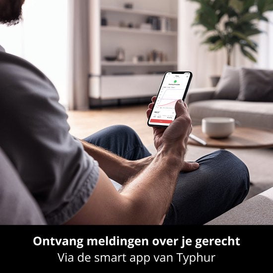 Typhur Sync One – 6-Sensor-Sonde – Drahtloses Fleischthermometer – Grillthermometer – Bluetooth & WLAN - Wasserdicht und hitzebeständig - Batterielaufzeit bis zu 50 Stunden - Intelligente App-Integration - Kompakt mit Ladestation - Für jeden Kochstil