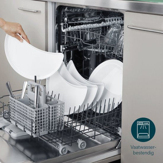 Princess Dinner4All 103080 – Gourmet-Set – Grill- und Backplatte – Extra langes 2-Meter-Kabel – Für 4 Personen – Spülmaschinenfest – PFAS-frei – Erweiterungsset erhältlich