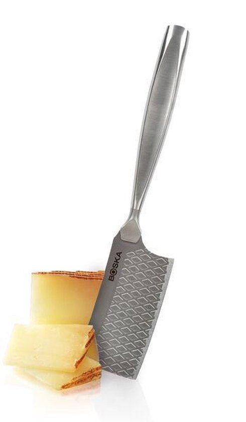 Boska Käsebeil Hard Monaco+ No.6 - Käsebeil - Käsemesser - Käsebeil für gereiften Käse - Edelstahl - Spülmaschinenfestes Käsebeil - Küchenutensilien - Küchenzubehör - - 10 Jahre Garantie