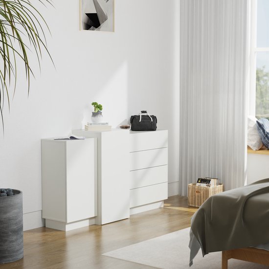 VDD – Schrank – Wandschrank – Sideboard – Kommode – Weiß – Modern