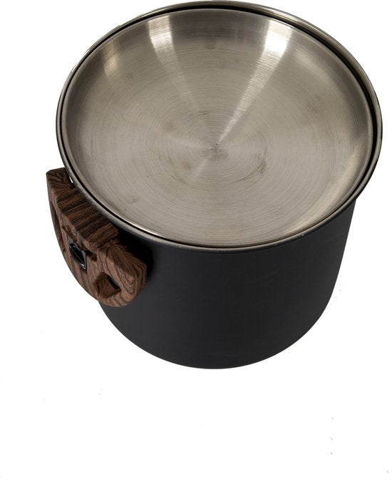 Bo-Camp – Industrial – Kochgeschirrset – Hading – Compact 3 – Edelstahl
