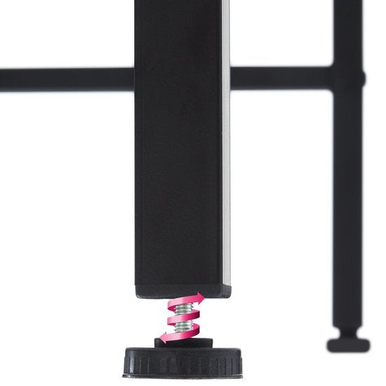 tectake - Stehtisch-Set Inverness industrial hellbraun - 404363