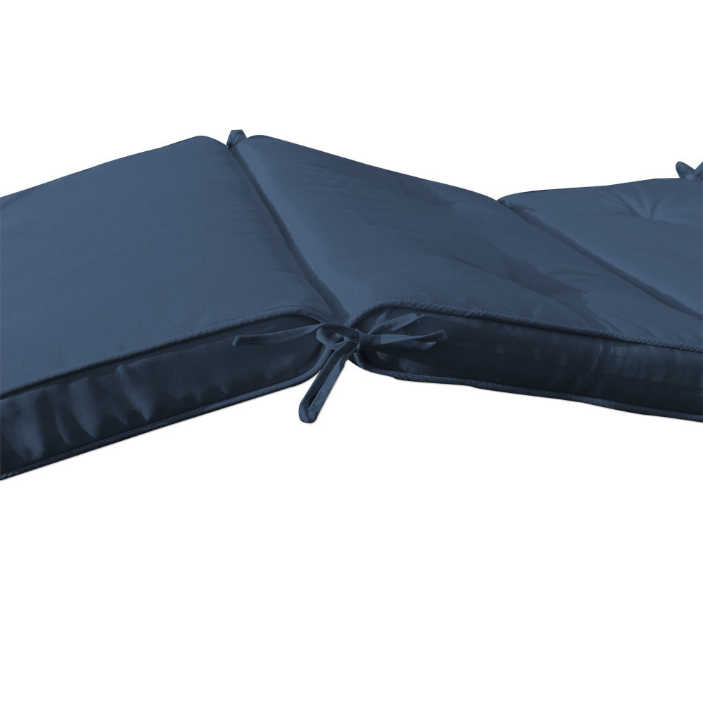 Detex Liegekissen - Blau - 173x43x6cm