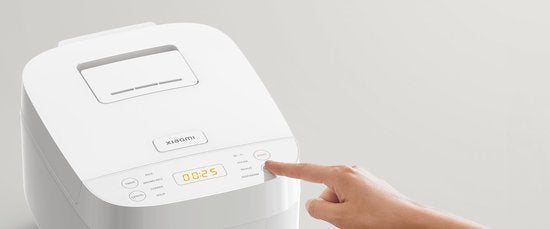 Xiaomi Multifunktionaler Reiskocher 4 l | Reiskocher | 10 Kochfunktionen | 30-Minuten-Schnellkochfunktion | 24-Stunden-Timer | 12 Stunden Warmhaltefunktion | Eierkocher