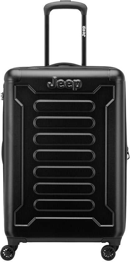 Delsey JH004C 68 cm erweiterbarer Reisekoffer – Schwarz