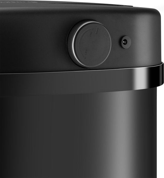 Automatischer Abfallsammler / Abfallsammler / Sensorabfallsammler - 60 Liter - Schwarz - Rechteckig