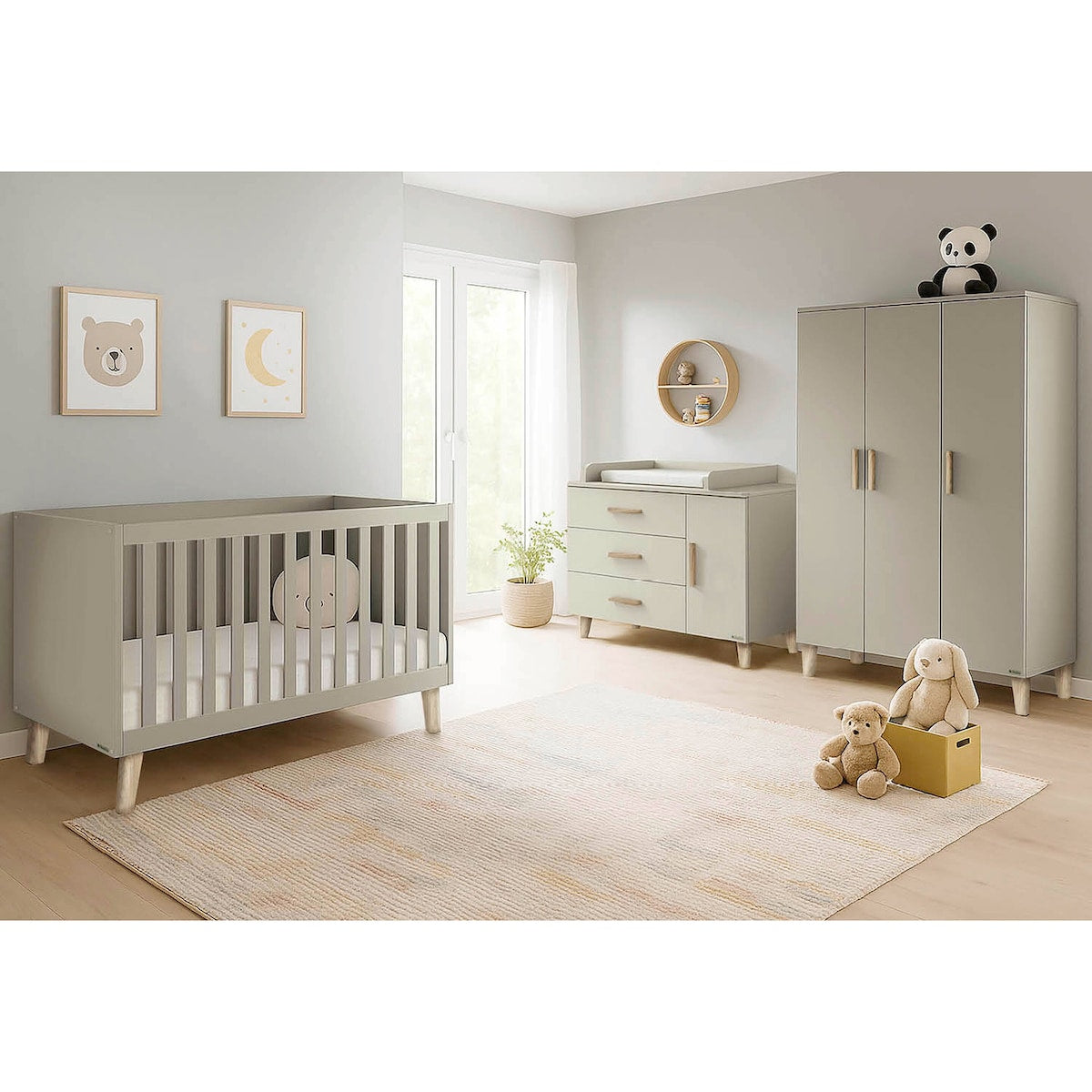 Pinolino Kinderbett Jasper - 70 x 140 cm - Verstellbar & mitwachsend