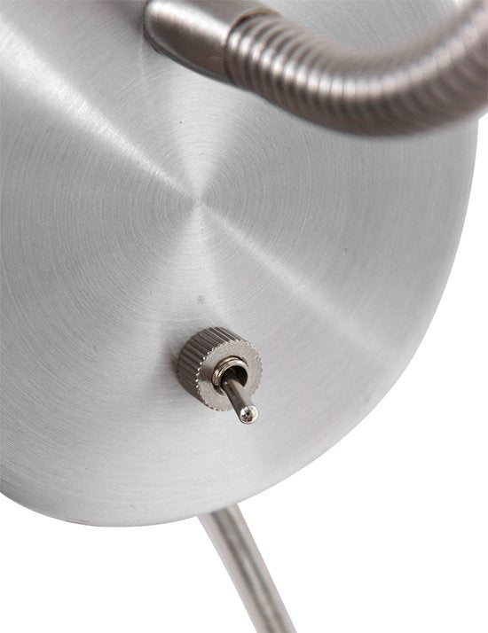 Mexlite Wandleuchte Upround - Stahl - Metall - 3390ST