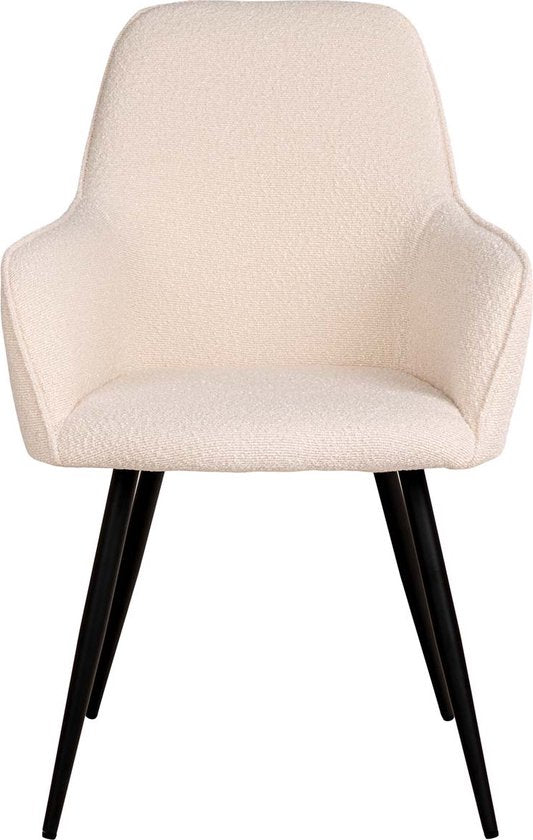 Haus Nordic Esszimmerstuhl Harbo Bouclé Weiß
