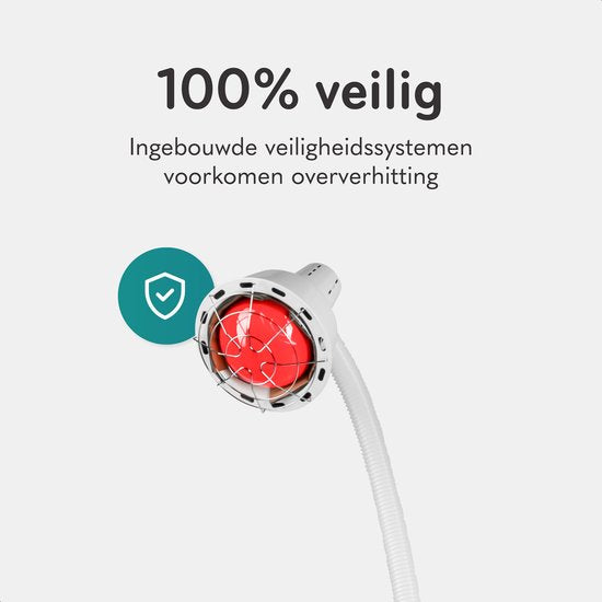 Soft & Silky Infrarotlampe - Rotlichttherapie - Infrarot - drehbar - Lampe - Heizpaneel - Heizung - Decke
