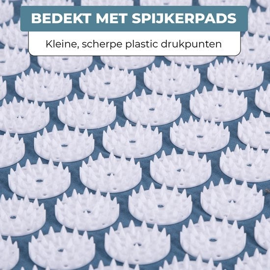 Umbro Nagelmatte - Akupressurmatte - Shakti Matte - Massagematte - 42x71cm - Blau