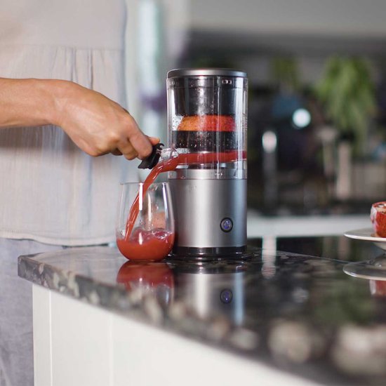 Livington JuiceBoost – tragbarer, batteriebetriebener Entsafter – 250-ml-Auffangbehälter – kabellos – kleiner Entsafter – Entsafter für unterwegs – Slow Juicer für Obst und Gemüse – Fruchtsaft