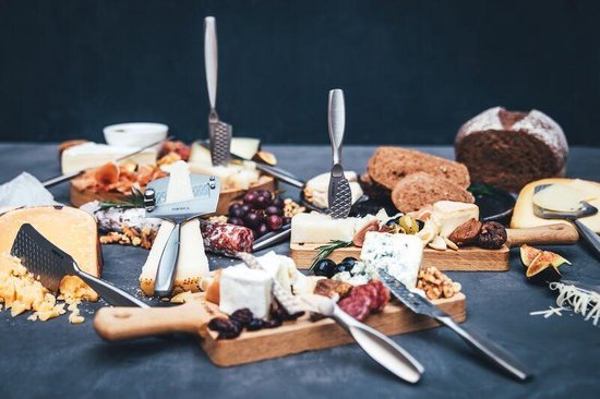 Boska Käsebeil Hard Monaco+ No.6 - Käsebeil - Käsemesser - Käsebeil für gereiften Käse - Edelstahl - Spülmaschinenfestes Käsebeil - Küchenutensilien - Küchenzubehör - - 10 Jahre Garantie
