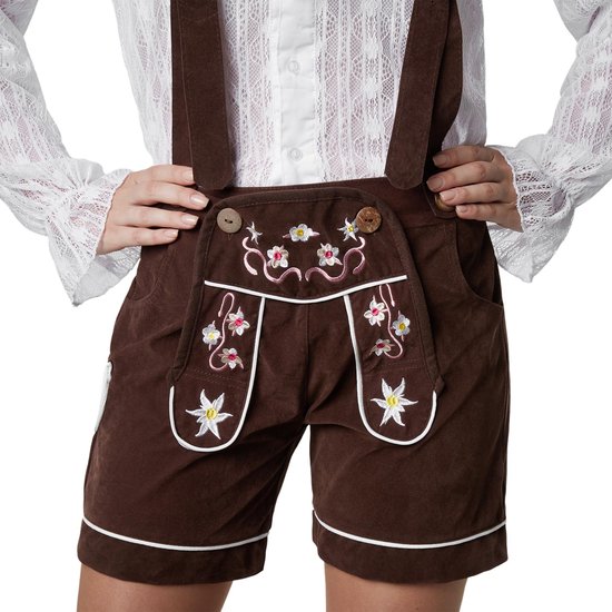 Dressforfun Lederhose Alpsee L - verkleiden kostüm halloween verkleiden partykleidung karneval kostüm partykleidung - 302807