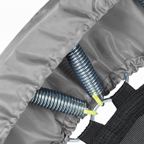 Fitness-Trampolin – Ø 102 cm – zusammenklappbar – grau