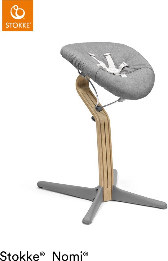 Stokke® Nomi® Kinderstuhl – Eiche – Grau