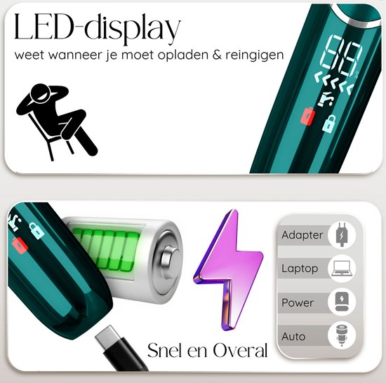 4-in-1 Bikini-Trimmer - Sansbeauté® - Gesicht - Achseln - Beine - Bikinizone - Augenbrauentrimmer - Gesichtshaarentfernung Damen - Intimbereich - Ladyshaves Bikini - Epilierer elektrisch