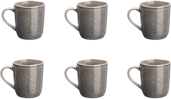 Becher STELLAR 40cl - 6 Stück - Betongrau